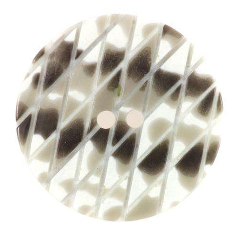 2-loch Knopf in Schlangenlederoptik KG-19