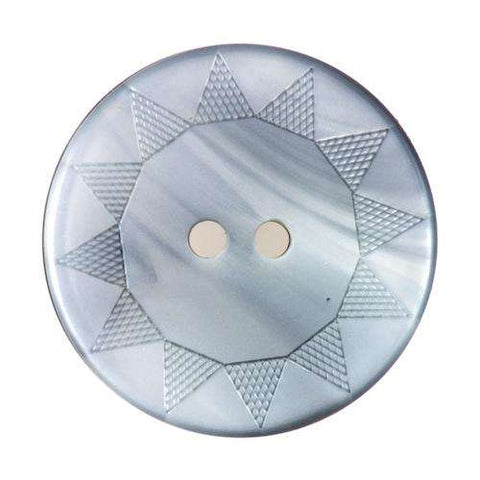 Knopf mit schöner Musterung am Rand KG-126