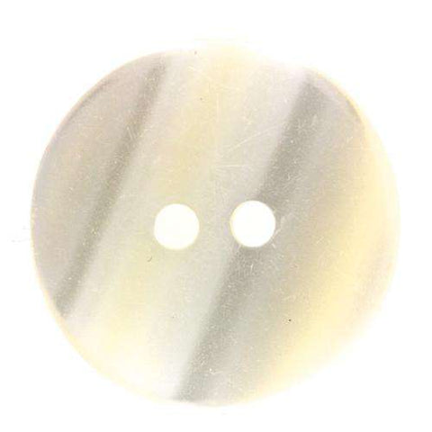 Knopf mit Streifenmuster Natur creme KN-16A