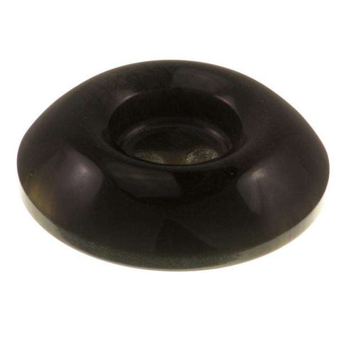 Mantel Knopf KM-34 schwarz braun