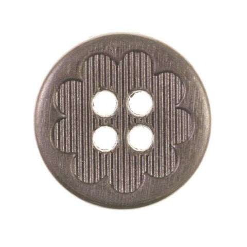 Trachten Knopf mit Blümchen TK-9