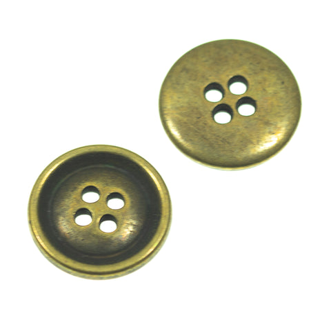 4-Loch Metall Knopf Messing mk-68-m