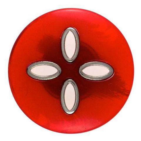 Knopf in Blumenoptik KRO-101