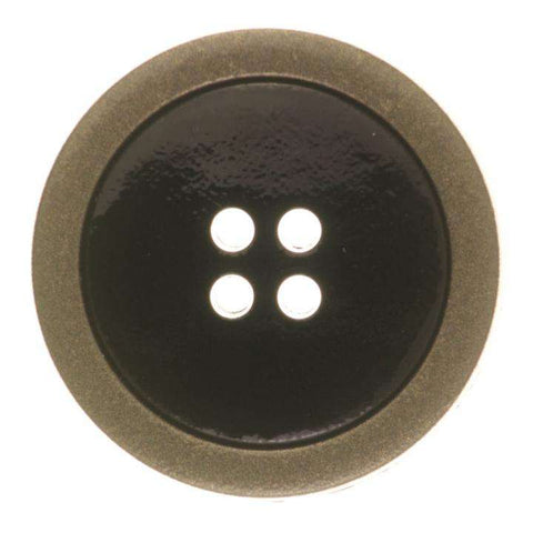 Knopf braun Gold KG-15