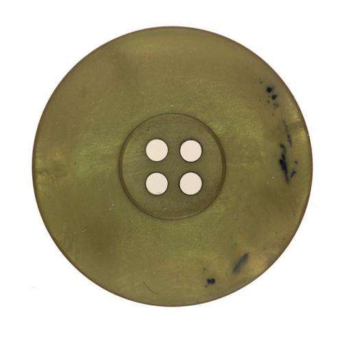 Knopf grün mit Goldglanz KGR-24