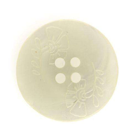 Knopf mit Rosenmaserung KN-47