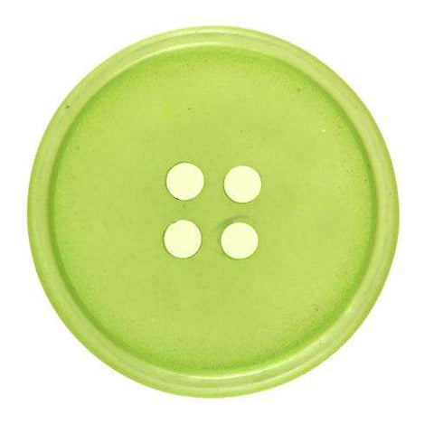 Knopf mit schmalem Rand grün KGR-63