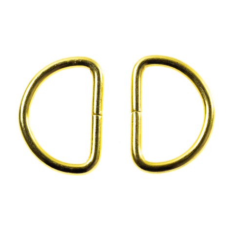 D - Ringe aus Metall Gold HRI-4g