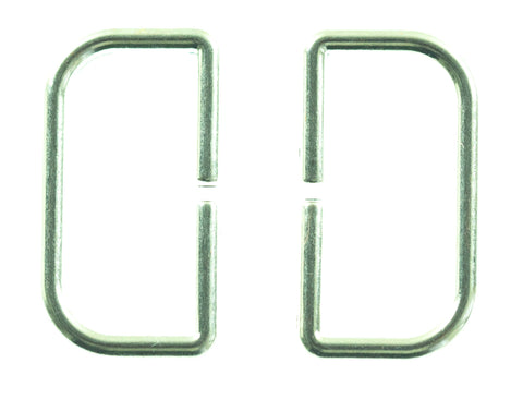 D - Ringe aus Metall Silber hri-2s