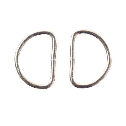 D - Ringe aus Metall Silber hri-4s