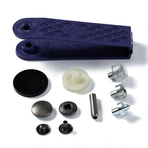 Druckknöpfe von Prym 390310 Anorak Verschluss alteisen 15mm Inhalt