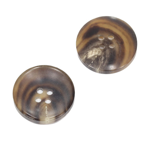 Horn Knopf 4-Loch Ceylon hell HK-5