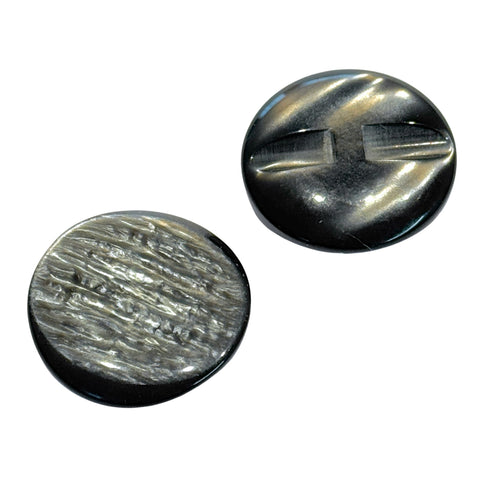 Mantelknopf Silber-Grau – Perlmuttoptik, Einzelstück (KM-SO-4)