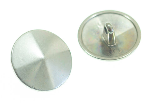 Facetten Ösen Knopf mk-191-silber