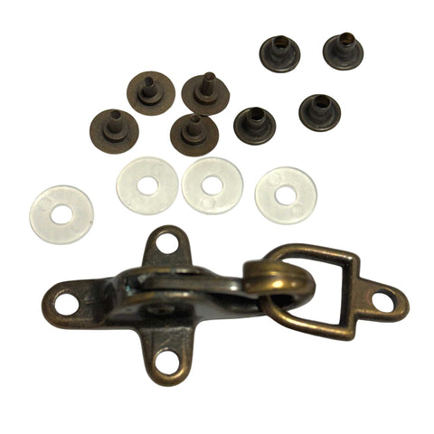 Großer Karabinerhaken zum Nieten und Schrauben PK-3ag