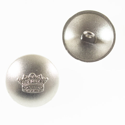 Halbkugel Knopf mit Krone MK-209s-mat