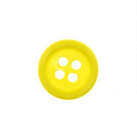 Hemdknöpfe 4-Loch Knöpfe gelb