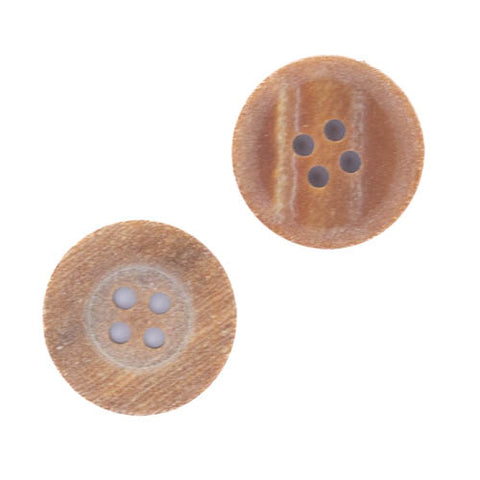 4-Loch Knopf Holzimitat KBR-39-dunkel