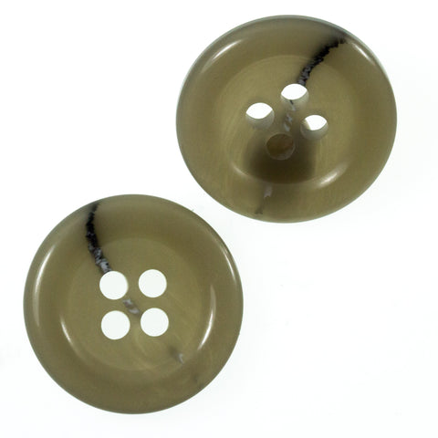 Hornimitat Knopf hi-54-grau