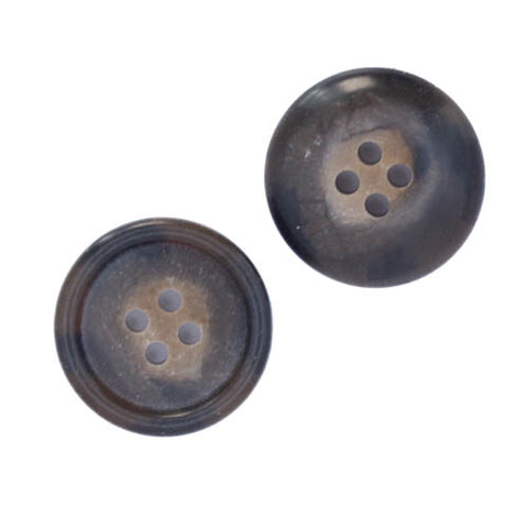 Hornimitat Knopf hi-100-dunkel-braun