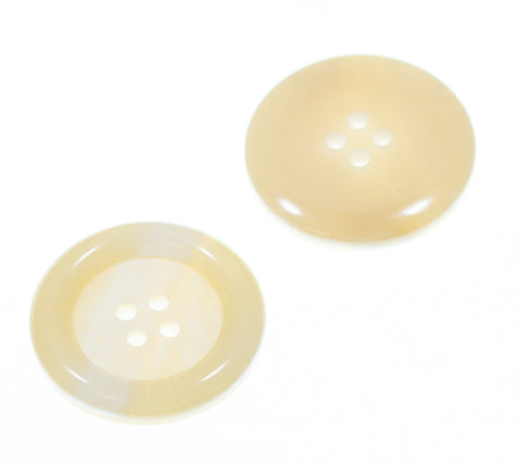 Mantel Hornimitat Knopf hi-67-creme-beige