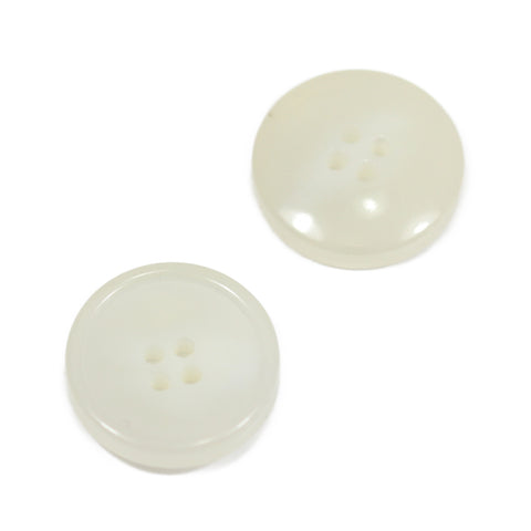 Hornimitat Knopf hi-83-weiß