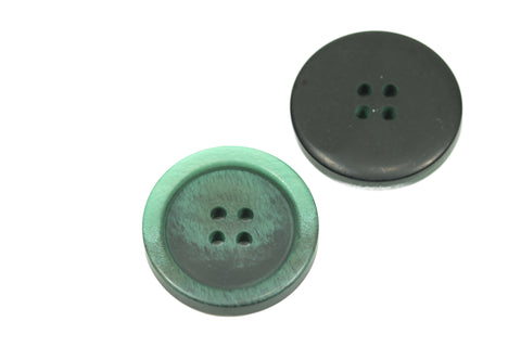 Mantel Hornimitat Knopf hi-82-blau-gruen