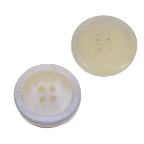 Mantel Hornimitat Knopf hi-82-creme