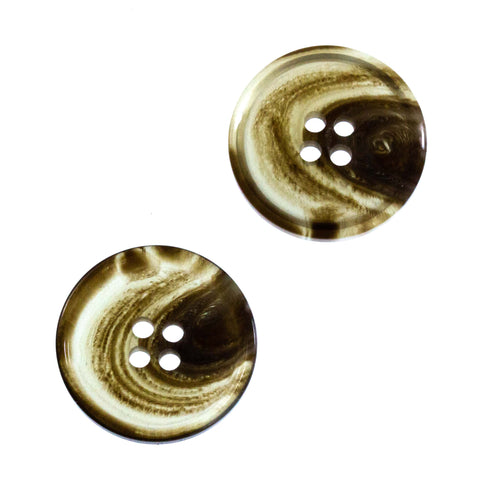 Hornimitat Knopf hi-57-beige-braun