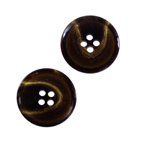 Knopf Hornimitat hi-57-dkl-braun