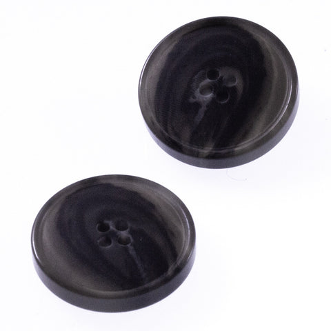 Mantel Knopf Hornimitat hi-58-grau