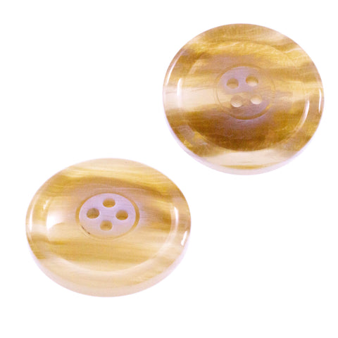 Mantel Knopf Hornimitat hi-55-beige