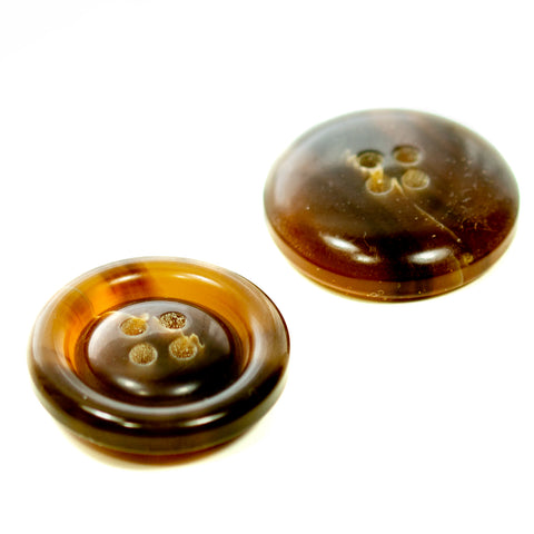 Hornimitat Knopf hi-77-braun