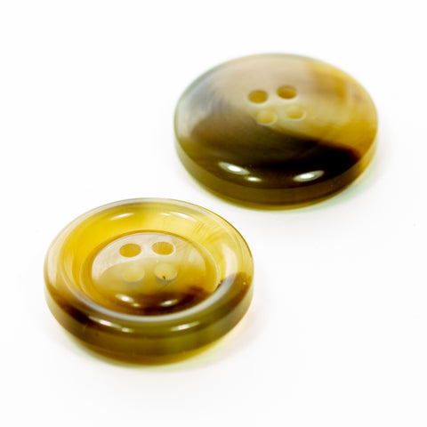 Hornimitat Knopf hi-77-hell-braun