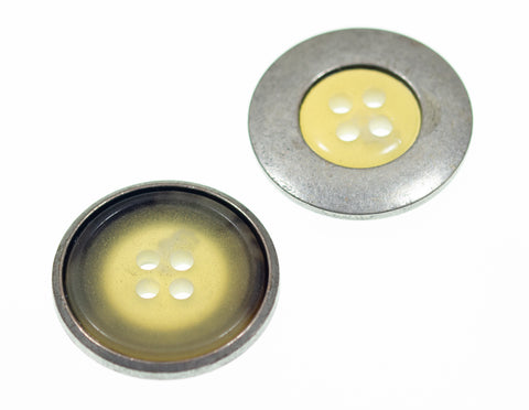 Hornimitat Knopf hi-76-beige-silber