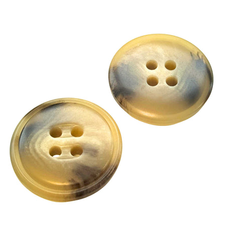 Mantel Hornimitat Knopf hi-59-beige braun