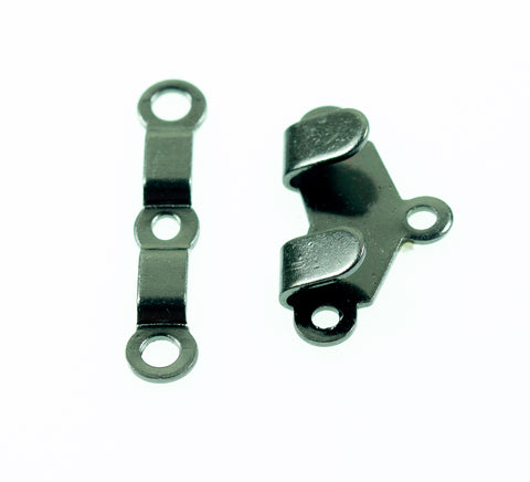 Hosen u. Rock Doppel Haken schwarz hoe-4