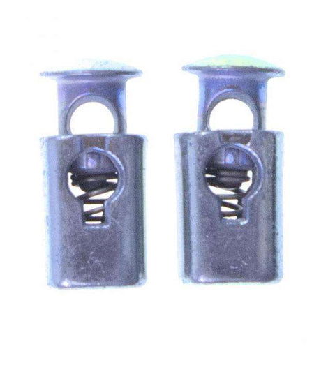 Kordelstopper used Silber Metall KOST-12s