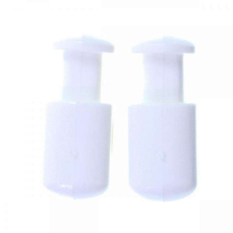 Kordelstopper weiß Kunststoff KOST-1w