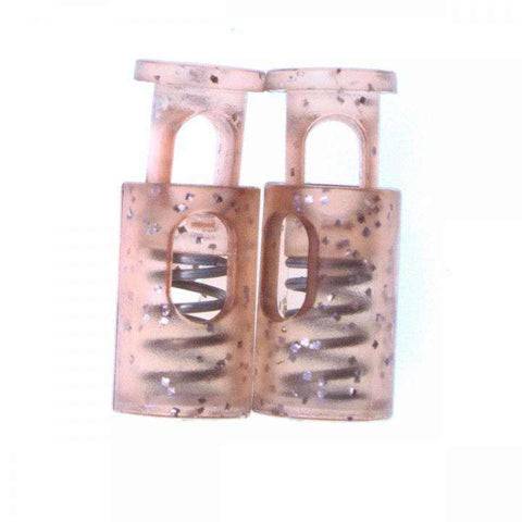 Kordelstopper Transparent. braun KOST-22