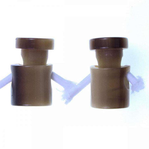 Kordelstopper mit Melierung KOST-3 Rotbraun 20