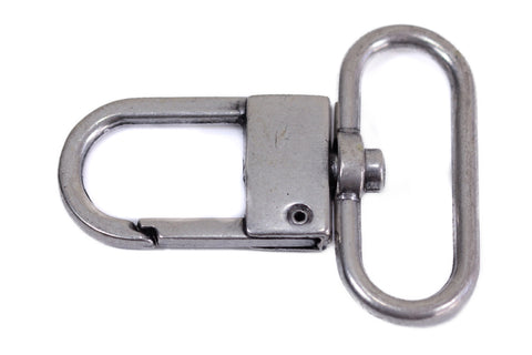 Taschen Karabiner Silber für 30 mm Taschen Gurt pk-10-Silber