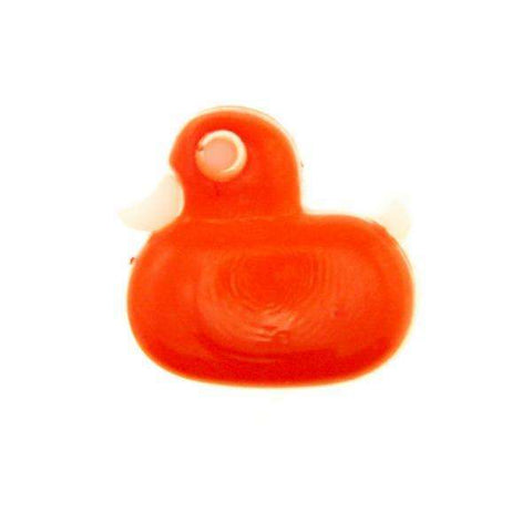 Kinder Knopf Ente KK-4 orange