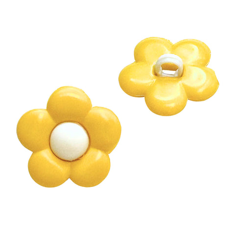 Gelber Kinderknopf Blume – KK-105