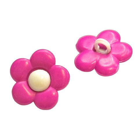 Pink Kinderknopf Blume – KK-105