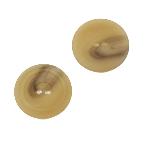 Hornimitat Knopf beige meliert hi-80