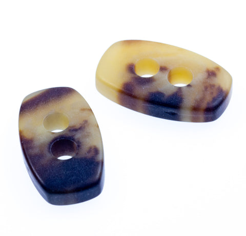 Knebelknopf Hornimitat K-4-braun