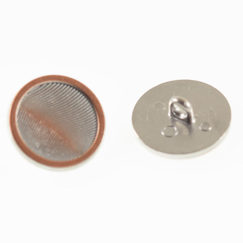 Knopf 2 Farbig Mk-86 silber-kupfer