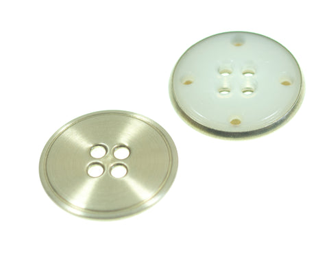 4-Loch Knopf Metall Cover kgo-43-a-sg