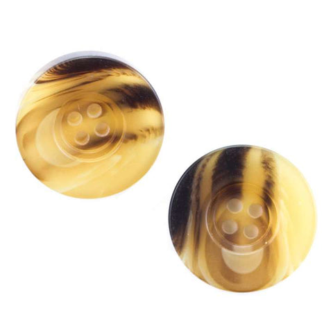 Hornimitat Knopf HI-11-h-braun